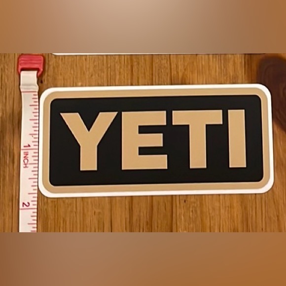 Brand new 4  Sets of  5 YETI stickers Camping Outdoors get yours!! - Picture 3 of 5